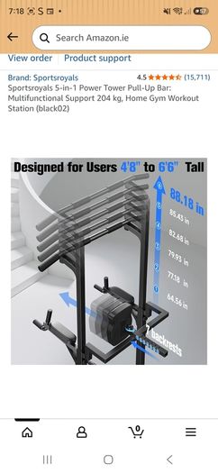 Pull up bar