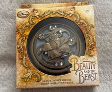 Beauty and the Beast Glass Compact Mirror