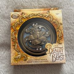 Beauty and the Beast Glass Compact Mirror