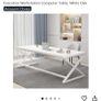 Large White Desk new Image 4