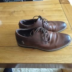 Brown formal shoes