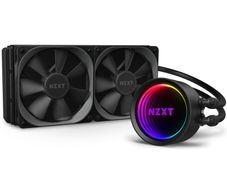 NZXT Kraken X53 240mm AIO RGB CPU Liquid Cooler - 2 Aer RGB V2 120mm Radiator Fans Included