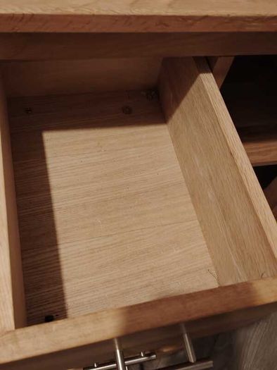 Oak 3 drawer sideboard