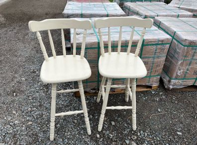 2 Kitchen High Table Chairs