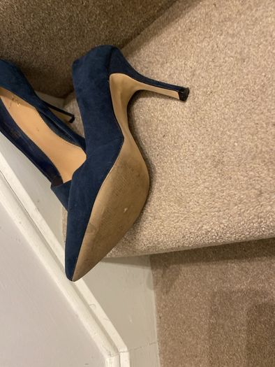 NEXT Shoes Navy Suede Heels