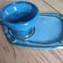 Vintage Pottery Cup and Plate Image 2