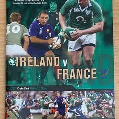 2007 Ireland v France - RBS 6 Nations - Croke Park - Programme
