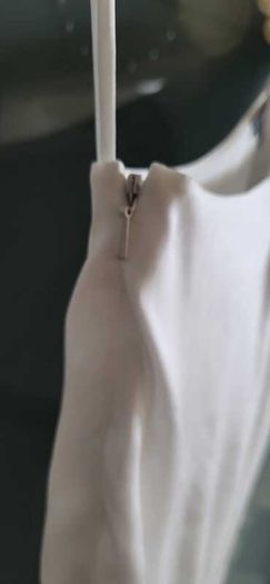 Emporio Armani White One Shoulder Jumpsuit with Pockets Sz 10 US - (Fit 12-14UK) - Rrp 220 (New)