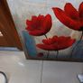 Painting - Poppy's.   S-  60cm x 60cm. .  New. Image 2
