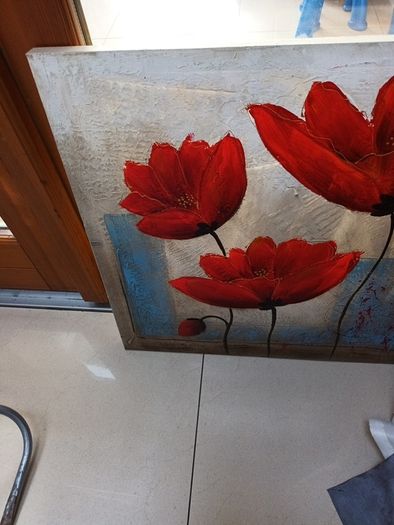 Painting - Poppy's.   S-  60cm x 60cm. .  New.