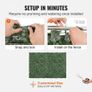 Ivy Privacy Fence, 1.5 x 2.5m Artificial Green Wall Screen, Greenery Ivy Fence with Mesh Cloth Backing and Strengthened Joint Image 5