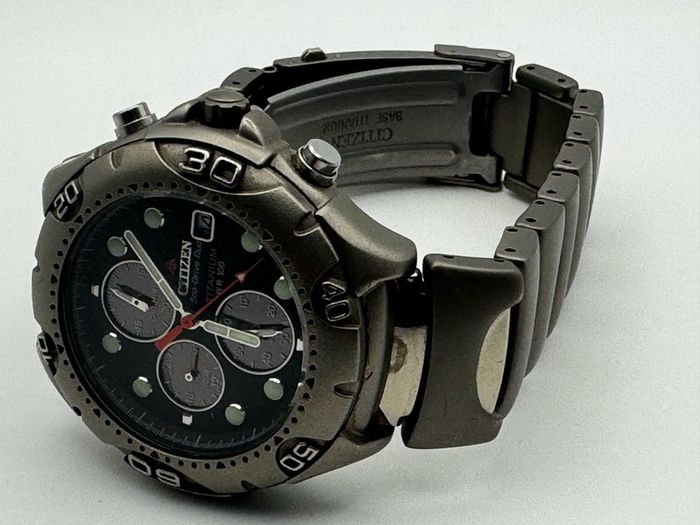 CITIZEN Promaster Eco-Drive Duo Titanium watch