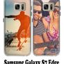 Samsung Galaxy S7 Edge - Personalised hard case - Black, white or transparent Image 2