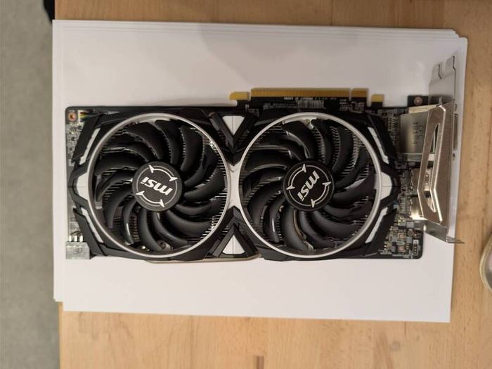 MSI Radeon RX 580 Armor 8GB OC Gaming GPU Dual Fan | 1080p Gaming Beast