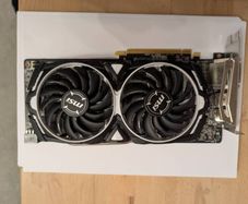 MSI Radeon RX 580 Armor 8GB OC Gaming GPU Dual Fan | 1080p Gaming Beast