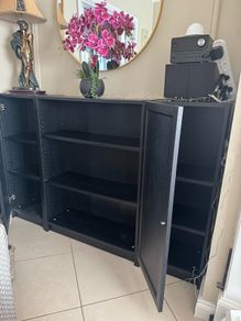 bookcase with storage