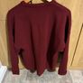 Maroon V neck jumper Image 2