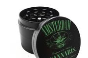 Herb Grinder Amsterdam Black 4 Layers Small 2 for 15
