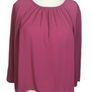 d.e.c.k by Decollage  price includes postage Pink Long Sleeve Blouse /Top Uk 18 -made in italy Image 3
