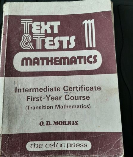old maths school books from 80's
