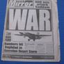 Replicas Of Daily Mirror Famous Front Pages Image 6