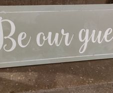 wedding sign