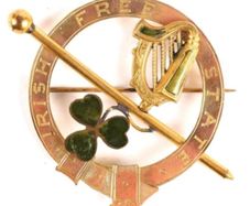 Irish Free State Brooch