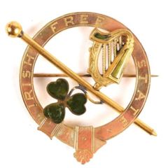 Irish Free State Brooch