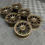 18" Inch Strom DSF55 Alloy Wheels 5x114.3 Nissan Silvia Skyline S13 S14 S15 RX7 R32 R33 Lexus IS200 Image 3