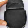 Leather Gents Men Coin Change Tray Wallet Purse Pouch with notes flap pocket Image 4