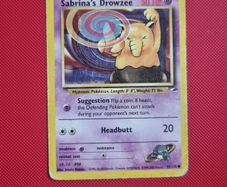 Sabrina's Drowzee Pokemon Card (92/132)