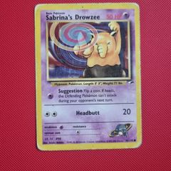 Sabrina's Drowzee Pokemon Card (92/132)