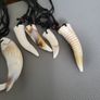 Wolf teeth necklaces faux Image 4