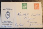 Australian Stamps on Envelopes 1937/53