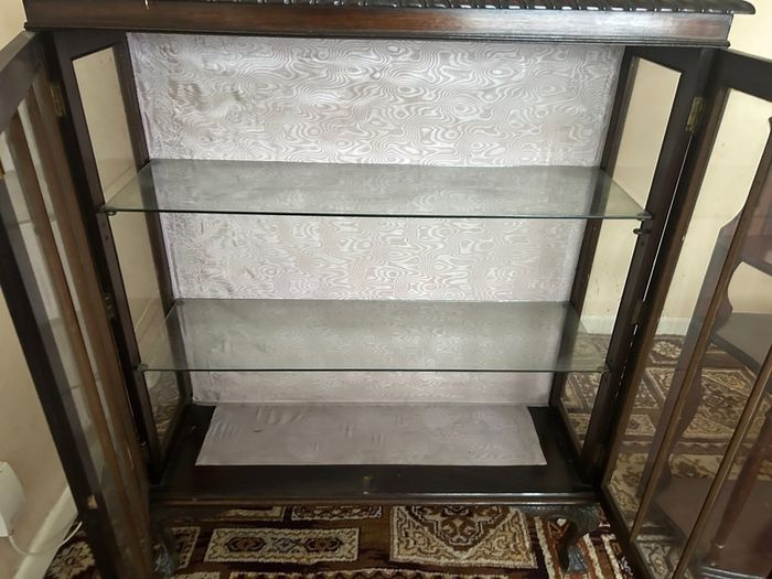 edwardian display cabinet