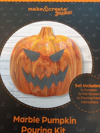 art and craft Halloween pumpkin kit