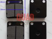 Uprated Brake Pads Atv, Buggy Etc (2 Pads In Set )