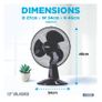 Portable desk fan Image 2