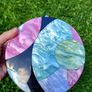 ZARA Woman Pearl Marble Effect Round Bag Purse Image 3
