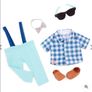 Our Generation Plaid & Preppy Boys Doll Outfit Image 8