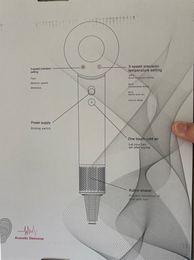Dyson hairdryer