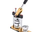 Badge Maker Machine with Circle Cutter Rotate Punch 44 mm