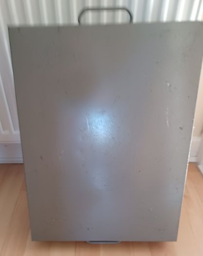 Metal deed box