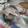 Orrefos Glass Paperweight Elephant heavy Image 3