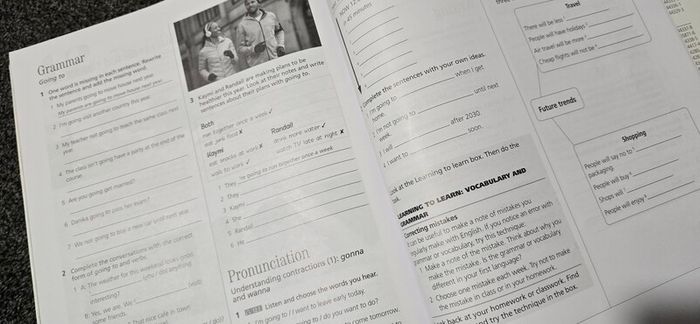 English book A2, new