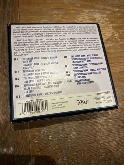 Thelonious Monk - Milestones of A Legend (15 Original Albums on 10 CDs)