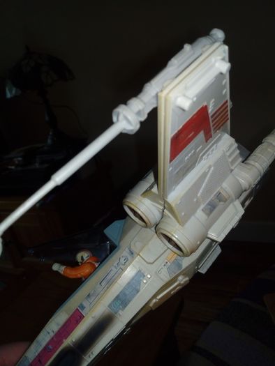 Star Wars Millennium Falcon (1995) and X-Wing (1995)