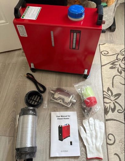8Kw Diesel Air Heater 12V 8000W Bluetooth All-on-one Diesel Heater with LCD Switch Parking Heater for Truck Trailer Camper Van  Power supply extra 30 euro
