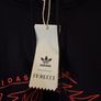 ADIDAS X FIORUCCI Black Cropped Sweatshirt Hoodie Size 10! Image 4