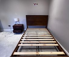 Used Wooden Single Bed
